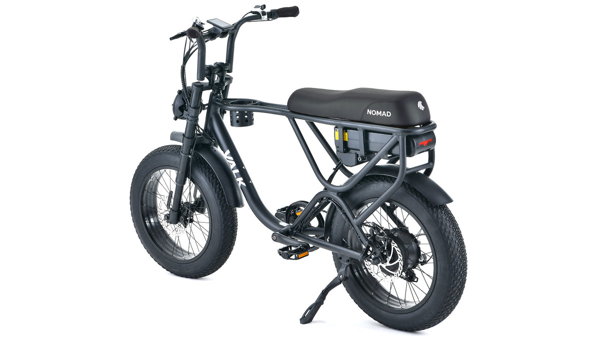 Nomad Fat Tyre Bike 500W Black – Valk Ebikes