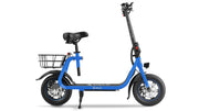 VALK Metro 3 Electric Scooter with Seat - Blue
