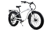 PRE-ORDER Electric Fat Tyre Cruiser Bike - White
