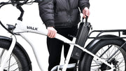 PRE-ORDER Electric Fat Tyre Cruiser Bike - White
