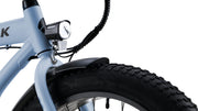 VALK Electric Fat Tyre Cruiser Bike - Blue