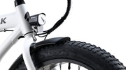 PRE-ORDER Electric Fat Tyre Cruiser Bike - White