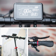 VALK Fusion 7 Electric Scooter, 800W, AU Compliant, with Seat Option, 48V 13Ah Lithium, 50km Range, Quad Shocks, 10 inch Tyres