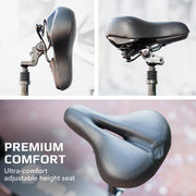 VALK Fusion 7 Electric Scooter, 800W, AU Compliant, with Seat Option, 48V 13Ah Lithium, 50km Range, Quad Shocks, 10 inch Tyres