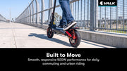 VALK Nexus 7 Folding Electric Scooter - Red