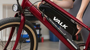 VALK Vista Step Through Commuter Electric Bike - Red
