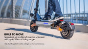 VALK Ego 8 Folding Electric Scooter - Black/Bronze
