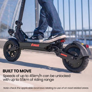 VALK Ego 8 Electric Scooter - Black