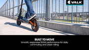 VALK Nexus 7 Folding Electric Scooter - Orange