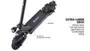 VALK Ego 8 Folding Electric Scooter - Black