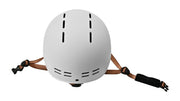 VALK Retro Bike Helmet Universal Dial Fit System - Arctic White