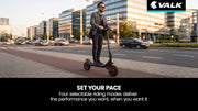 VALK Nexus 7 Folding Electric Scooter - Orange