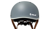 VALK Retro Bike Helmet Universal Dial Fit System - Graphite Blue