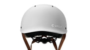 VALK Retro Bike Helmet Universal Dial Fit System - Arctic White