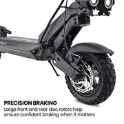 VALK Ego 8 Electric Scooter - Black