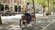 VALK Vista Step Through Commuter Electric Bike - Red