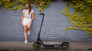 VALK Synergy 7 Electric Scooter - Black/Yellow