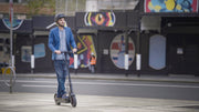 VALK Synergy 7 Electric Scooter - Black/Yellow