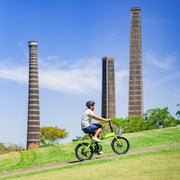 VALK Shuttle 5 Electric Folding Bike - Lime Green