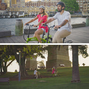 VALK Shuttle 5 Electric Folding Bike - Lime Green