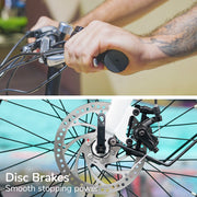 Shuttle 5 Electric Folding Bike - White