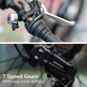 Shuttle 5 Electric Folding Bike - White