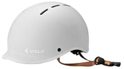 VALK Retro Bike Helmet Universal Dial Fit System - Arctic White