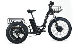 Electric Fat Tyre Tricycle - Black