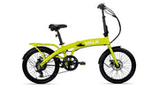 VALK Shuttle 5 Electric Folding Bike - Lime Green