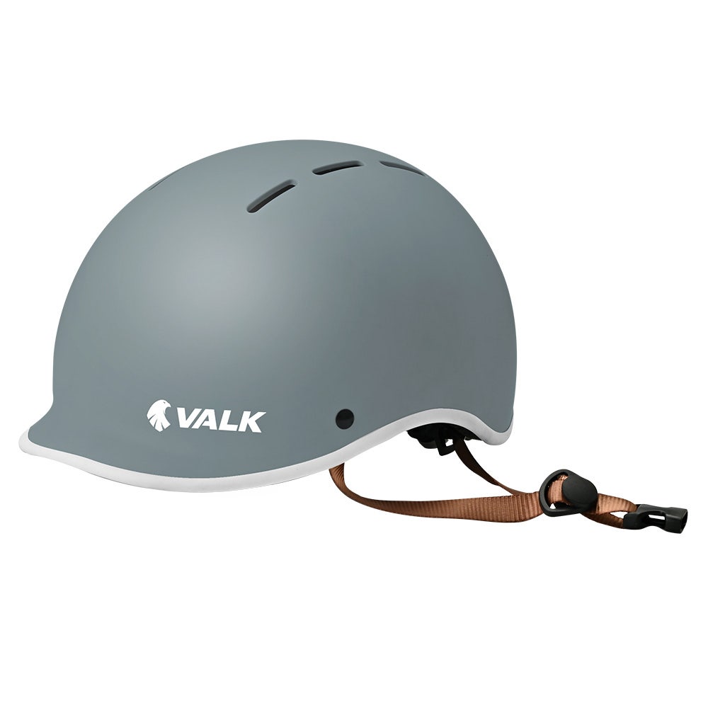 PRE-ORDER VALK Retro Bike Helmet, 56-61cm S, M, L Universal Dial Fit System, Graphite Blue